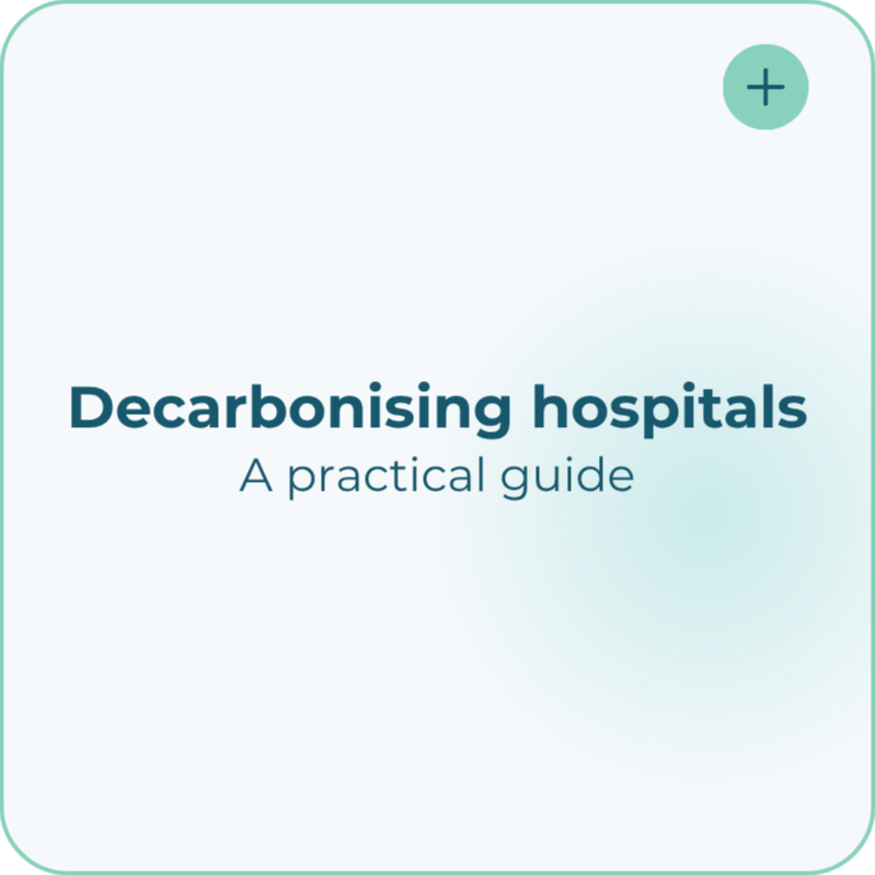 Decarbonising hospitals